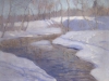 Бялыницкий-Бируля В.К. - Зимний пейзаж с рекою